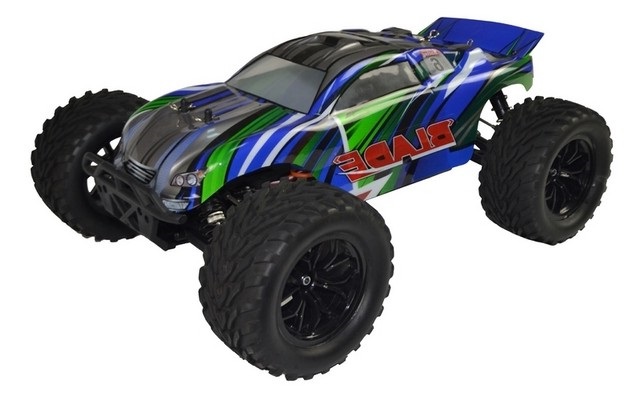 River Hobby 1/10 R/C BLX10 Brushless Electric Truck (Blue/Grey)